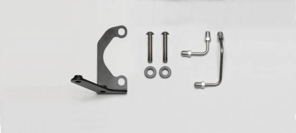Wilwood - Wilwood 220-13189 Wilwood Tandem Master Cylinder to Prop valve Bracket L/H & Line Kit
