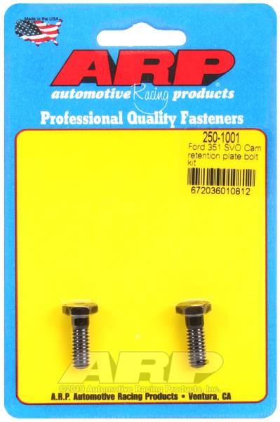 ARP - ARP 250-1001 ARP Ford 351 SVO Cam Retention Plate Bolt Kit