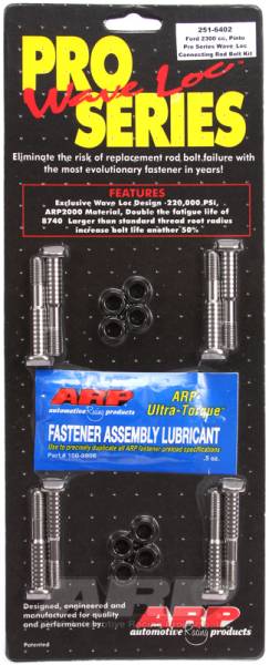 ARP - ARP 251-6402 ARP Ford Pinto 2300cc Wave-Loc Rod Bolt Kit