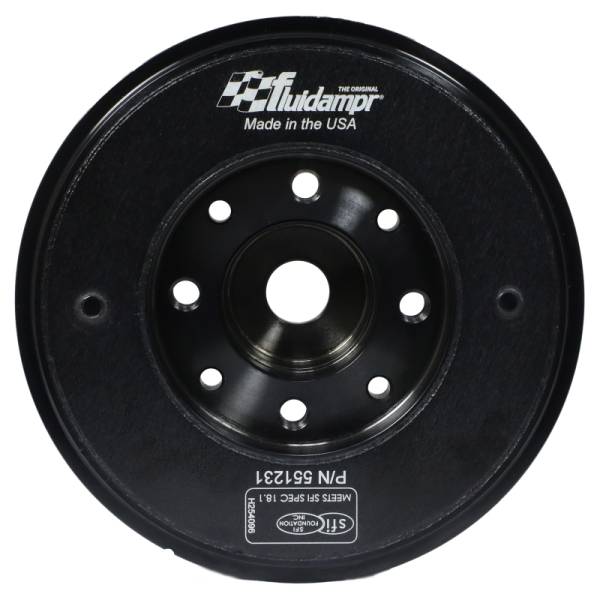 Fluidampr - Fluidampr 551231 Fluidampr 08.5+ VW Golf TSi/08-13.5 Passat TSi/08.5+ Audi TT TSi Steel Internally Balanced Damper - Fits select 2005-2026 Audi, Volkswagen applications