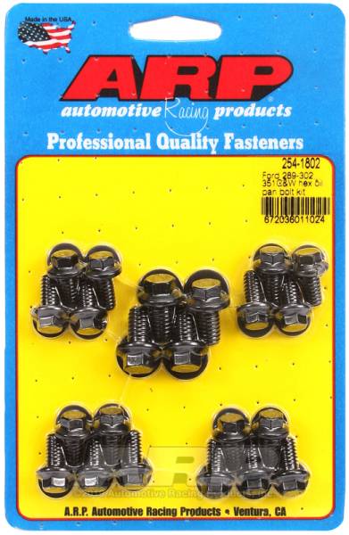 ARP - ARP 254-1802 ARP Ford 289-302 / 351 C&W Hex Oil Pan Bolt Kit