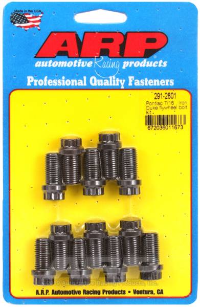 ARP - ARP 291-2801 ARP Pontiac 7/16 Iron Duke Flywheel Bolt Kit
