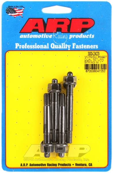 ARP - ARP 300-2423 ARP Moroso 64927 Dual Return Spring w/ 1in Spacer Plate pro Series Carb Stud Kit