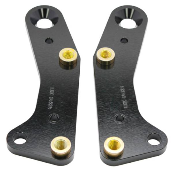 Wilwood - Wilwood 249-14523/24 Wilwood Brackets (2) - Flat Primary Spindle (5/8) 6.230 / 4.375 / 1.54 HT