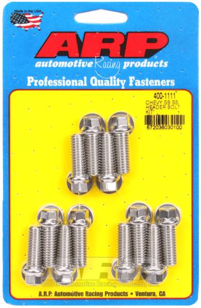 ARP - ARP 400-1111 ARP SB Chevy SS Hex Header Bolt Kit