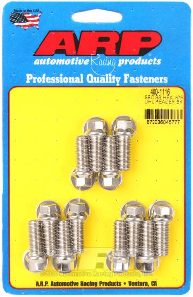 ARP - ARP 400-1116 ARP SB Chevy SS Hex .875 UHL Header Bolt Kit