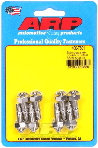 ARP - ARP 400-7601 ARP Stamped Steel Covers SS Valve Cover Stud Kit