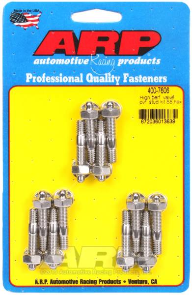 ARP - ARP 400-7606 ARP SS Hex Valve Cover Stud Kit