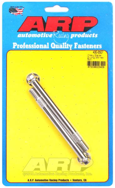 ARP - ARP 430-3507 ARP Chevy w/ 2 Long 3/8 Starter Bolt Kit