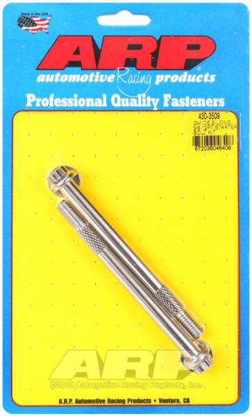 ARP - ARP 430-3509 ARP GM 3/8 X 4.660in 12pt SS Starter Bolt Kit