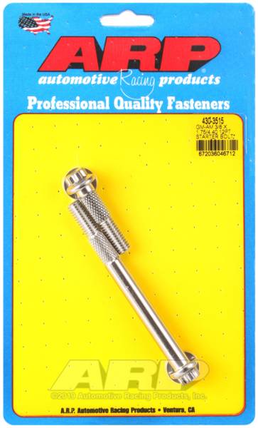 ARP - ARP 430-3515 ARP GM 3/8 X 1.750/4.400 12pt SS Starter Bolt Kit