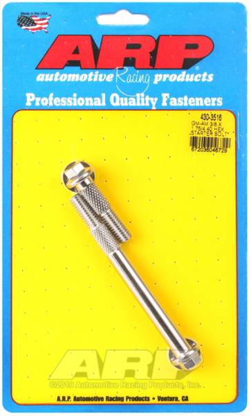 ARP - ARP 430-3516 ARP GM 3/8 X 1.750/4.400 Hex SS Starter Bolt Kit