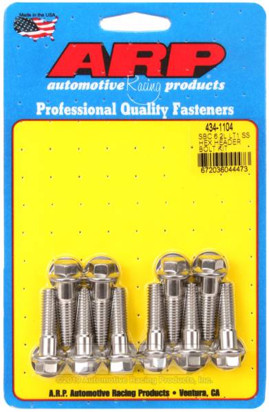 ARP - ARP 434-1104 ARP SBC LT1 6.2L SS Hex Header Bolt Kit