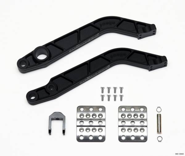 Wilwood - Wilwood 340-12043 Wilwood Retrofit Kit Adj. Pedal - Brake / Clutch - Fwd. Swing Mount - 6.25:1