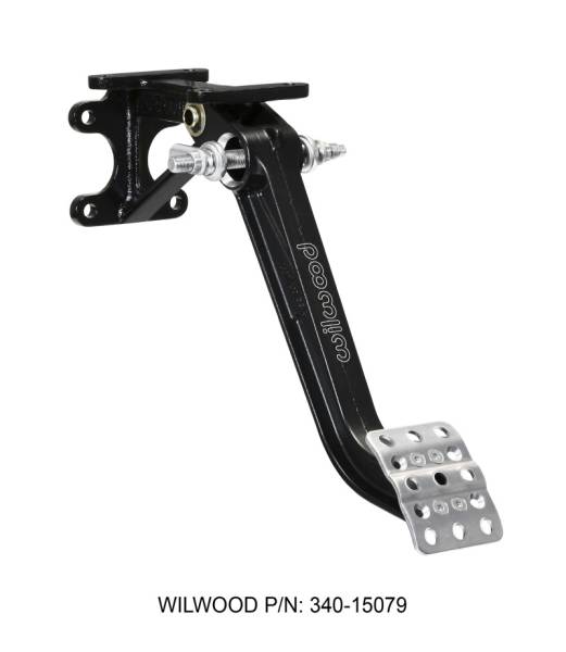 Wilwood - Wilwood 340-15079 Wilwood Adjustable-Trubar Brake Pedal - Dual MC - Swing Mount - 7:1