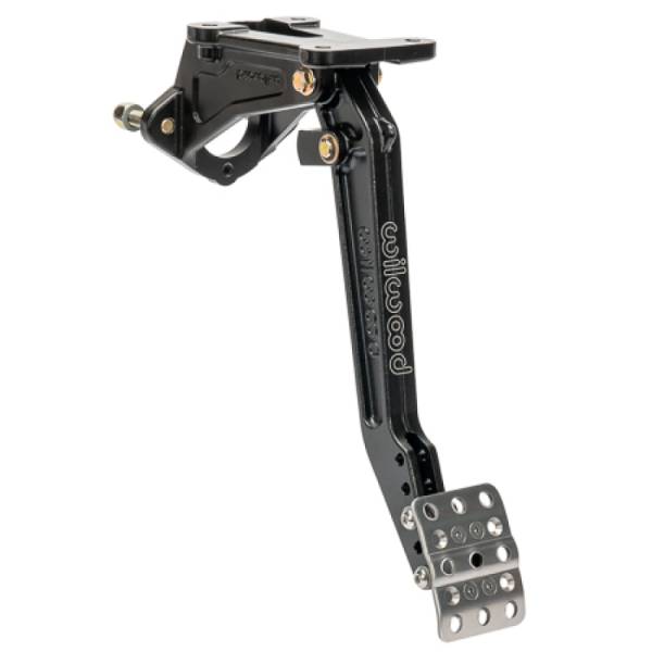 Wilwood - Wilwood 340-17699 Wilwood Adjustable Ratio Tandem Master Cylinder Brake Pedal Assembly w/ 6.25:1 - 7.00:1 Ratio