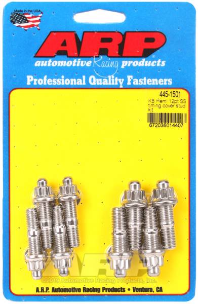 ARP - ARP 445-1501 ARP KB Hemi SS 12pt Timing Cover Stud Kit