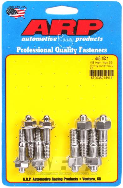 ARP - ARP 445-1511 ARP KB Hemi SS Hex Timing Cover Stud Kit