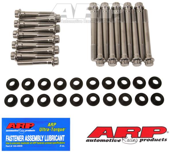 ARP - ARP 454-3705 ARP SB Ford w/ W Heads SS 12pt Head Bolt Kit