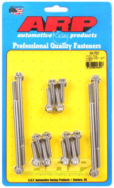 ARP - ARP 454-7502 ARP SB Ford PN M-6582-Z351 12pt Valve Cover Bolt Kit
