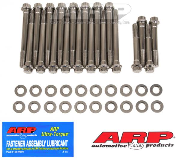 ARP - ARP 480-3700 ARP Oldsmobile 350-455 7/15in SS 12pt Head Bolt Kit