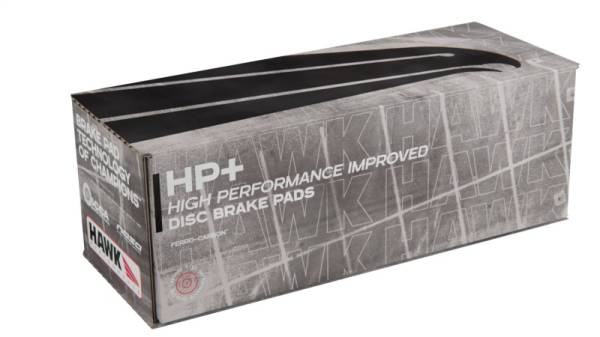 Hawk Performance - Hawk Performance kHB929N.618 Hawk 2020 Ford Mustang Shelby GT500 5.2L HP+ Street/Motorsports Crossover Rear Brake Pads