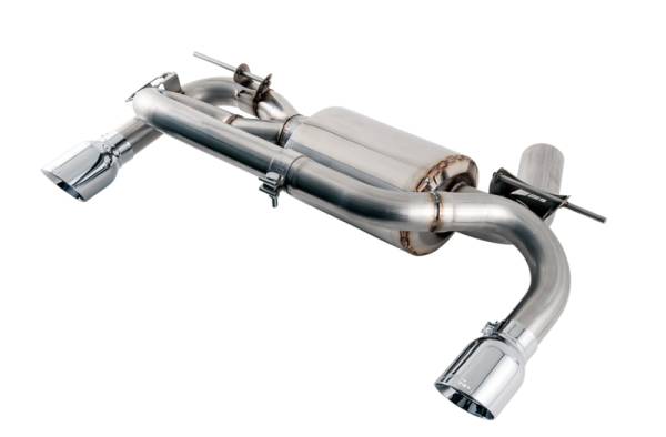 AWE Tuning - AWE Tuning 3010-32032 AWE Tuning BMW F3X 340i Touring Edition Axle-Back Exhaust - Chrome Silver Tips (90mm)