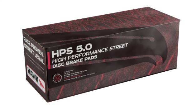 Hawk Performance - Hawk Performance kHB936B.622 Hawk 19-22 Hyundai Veloster N HPS 5.0 Street Brake Pads - Rear