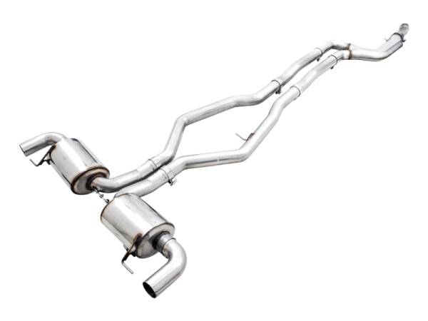 AWE Tuning - AWE Tuning 3015-11058 AWE Tuning 2019+ BMW M340i (G20) Non-Resonated Touring Edition Exhaust (Use OE Tips)