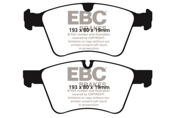 EBC - EBC Brakes S13KF1678 EBC S13 Brake Pad and Rotor Kit - Fits 2008-2012 Mercedes-Benz GL350, GL320, GL450