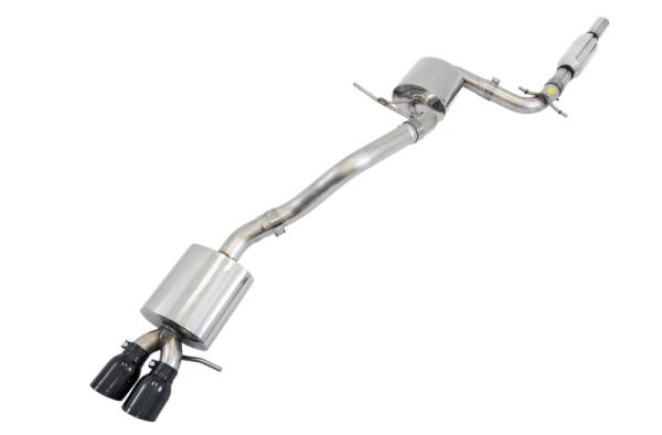 AWE Tuning - AWE Tuning 3015-23052 AWE Tuning Mk6 Jetta 2.5L Touring Edition Exhaust - Diamond Black Tips
