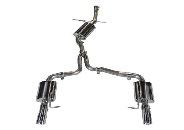 AWE Tuning - AWE Tuning 3015-33018 AWE Tuning Audi B8.5 All Road Touring Edition Exhaust - Dual Outlet Diamond Black Tips
