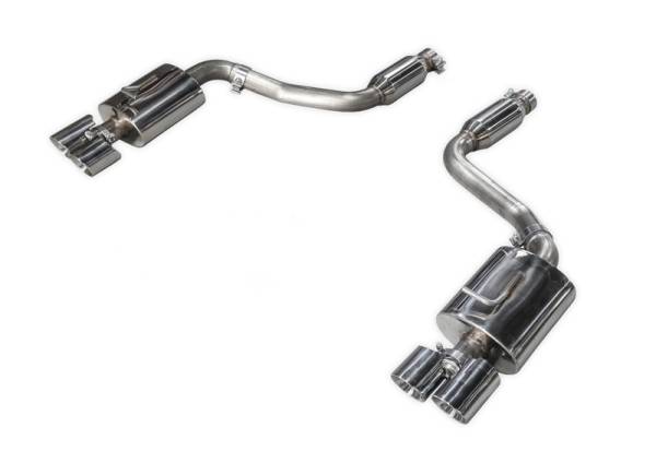 AWE Tuning - AWE Tuning 3015-42042 AWE Tuning Panamera 2/4 Touring Edition Exhaust (2014+) - w/Chrome Silver Tips