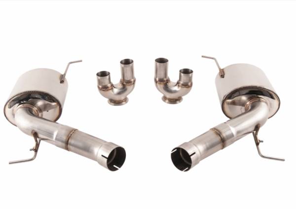 AWE Tuning - AWE Tuning 3015-42062 AWE Tuning BMW F10 M5 Touring Edition Axle-Back Exhaust Chrome Silver Tips