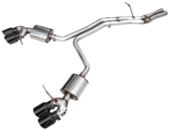 AWE Tuning - AWE Tuning 3015-43952 AWE Tuning 2022+ Porsche Macan 2.9TT Touring Edition Cat-Back Exhaust w/ Diamond Black Tips