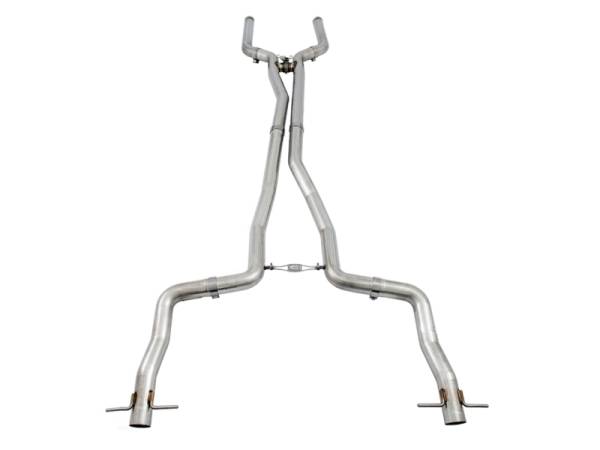 AWE Tuning - AWE Tuning 3020-11034 AWE Tuning 2019+ Mercedes-Benz C63/S AMG Sedan (W205) Track Edition Exhaust - No Tips
