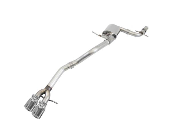 AWE Tuning - AWE Tuning 3020-22026 AWE Tuning Mk6 GLI 2.0T - Mk6 Jetta 1.8T Track Edition Exhaust - Polished Silver Tips
