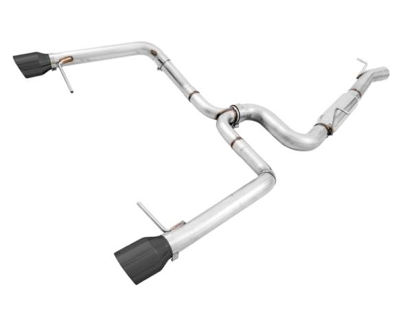 AWE Tuning - AWE Tuning 3020-33048 AWE Tuning VW MK7 Golf Alltrack/Sportwagen 4Motion Track Edition Exhaust - Diamond Black Tips