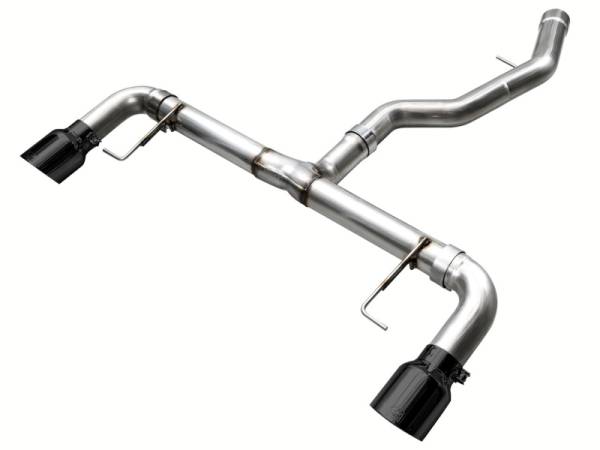 AWE Tuning - AWE Tuning 3020-33429 AWE Tuning 19-23 BMW 330i / 21-23 BMW 430i Base G2X Track Edition Axle-Back Exhaust - Diamond Black