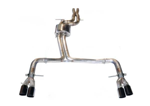 AWE Tuning - AWE Tuning 3020-43026 AWE Tuning Audi B8.5 S4 3.0T Track Edition Exhaust - Diamond Black Tips (102mm)