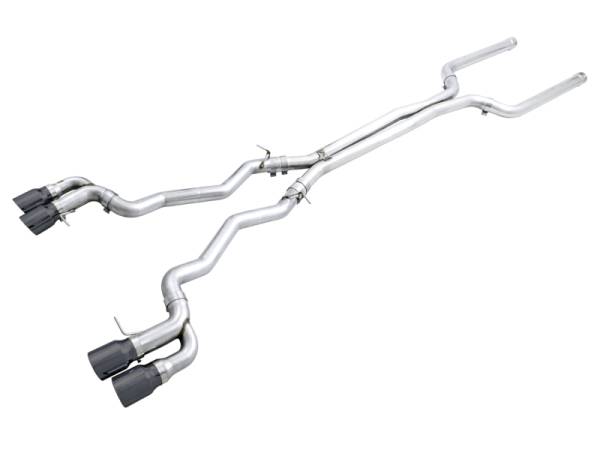 AWE Tuning - AWE Tuning 3020-43078 AWE Tuning 18-19 BMW M5 (F90) 4.4T AWD Cat-Back Exhaust - Track Edition (Diamond Black Tips)