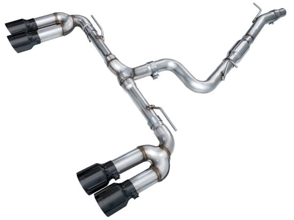 AWE Tuning - AWE Tuning 3020-43897 AWE Tuning 22-24 Audi 8Y S3 Track Edition Exhaust - Diamond Black Tips