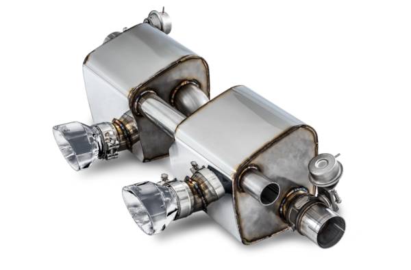 AWE Tuning - AWE Tuning 3025-32018 AWE Tuning Porsche 911 (991.2) Carrera / S SwitchPath Exhaust for PSE Cars - Chrome Silver Tips