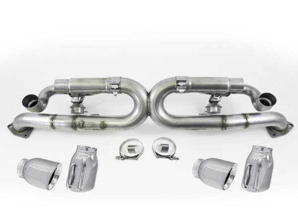 AWE Tuning - AWE Tuning 3025-42012 AWE Tuning Porsche 991 SwitchPath Exhaust for Non-PSE Cars Chrome Silver Tips