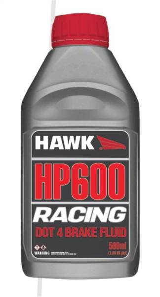 Hawk Performance - Hawk Performance kHP660 Hawk Performance Race DOT 4 Brake Fluid - 500ml Bottle