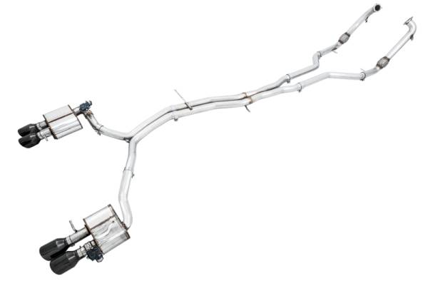 AWE Tuning - AWE Tuning 3025-43042 AWE Tuning Audi B9 S5 Coupe SwitchPath Exhaust w/ Black Diamond Tips (102mm)