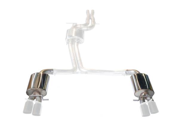 AWE Tuning - AWE Tuning 3815-41008 AWE Tuning 10-16 Audi S4 Quattro 3.0T (B8/8.5) Conversion Kit - Track to Touring (90mm Tips)