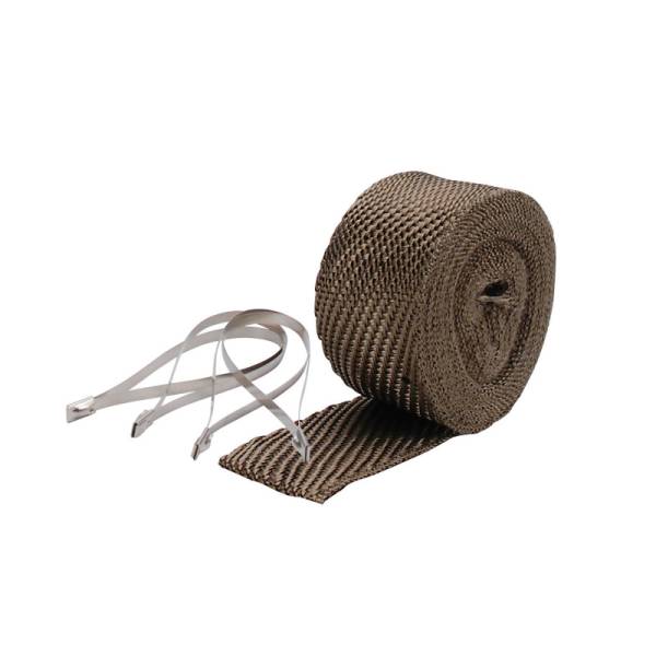 DEI - DEI 10123 DEI Exhaust Wrap Kit - Pipe Wrap and Locking Tie - Titanium