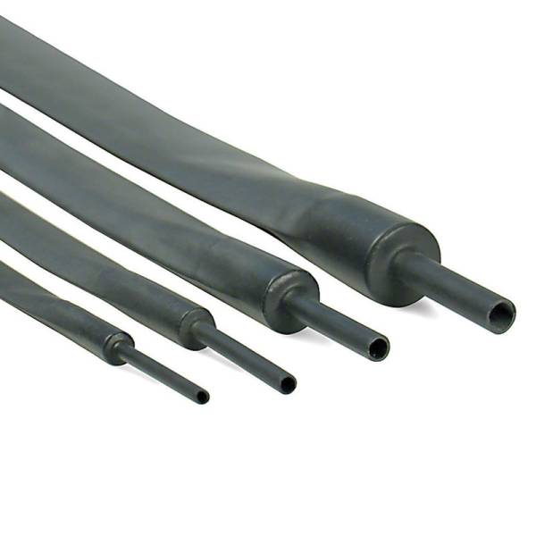 DEI - DEI 10836 DEI Hi-Temp Shrink Tube Kit - 9/12/18/24mm x 2ft - Black