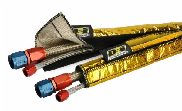 DEI - DEI 10924 DEI Heat Shroud Gold 2in to 2.5in x 36in